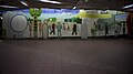 Raveel, Ensor, vive la Sociale?, 1976, mural in the Brussels' Merode metro station