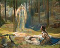 The Revelation: Brünnhilde discovering Sieglinde and Siegmund (1894)