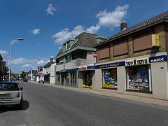 Dorpsstraat in Sint Willebrord