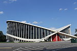 Dorton Arena designed by Maciej Nowicki, Raleigh, North Carolina, United States, 1952