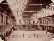 Central hall, École Monge, Paris (1890)
