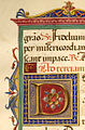 Leaf from Rangoni Bentivoglio Book of Hours, ca. 1505, Walters Art Museum