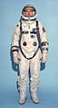 Speedmaster worn over a Gemini space suit