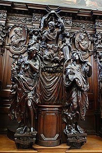 The last judgement by Willem Kerricx (1695-1699), St. Paul's Church, Antwerp