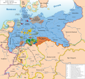 Map of the North German Confederation