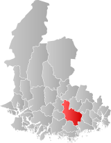 Øyslebø og Laudal within Vest-Agder