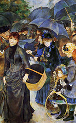 Pierre-Auguste Renoir, Umbrellas, 1883