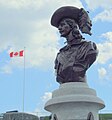Pierre Dugua, Sieur de Mons, Quebec City (An exact replica of the bust at Annapolis Royal, Nova Scotia)