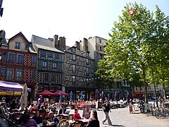 Rennes downtown