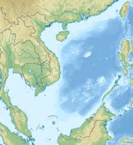 Nanri Island is located in South China Sea