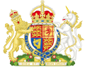 Royal coat of arms of the United Kingdom as used by HM Government (1901–1952)