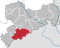 Lage des Erzgebirgskreises in Sachsen