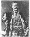 König Stanislaus I. Leszczyński im Sarmaten­kleid, Bleistiftzeichnung von Jan Matejko