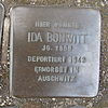 Stolperstein für Ida Bonwitt