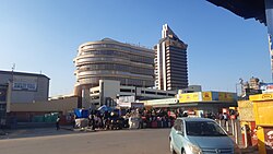 In der Innenstadt von Lusaka
