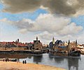 Jan Vermeer: Ansicht von Delft, um 1660–1661