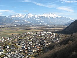 Vionnaz village