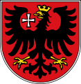 Wappen Wetzlars mit dem Reichsadler am alten Rathaus