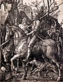 The Horseman, Death and the Devil by Albrecht Dürer (1513)