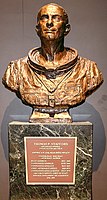 Bust of Stafford at the USAF Museum