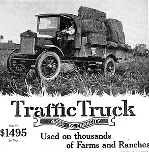 June 12, 1920, Country Gentleman magazine: Traffic trucks are made in St. Louis.