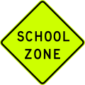 (W6-SA106) School Zone (used in South Australia)