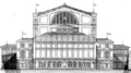 Bayreuth Festspielhaus, earlier design