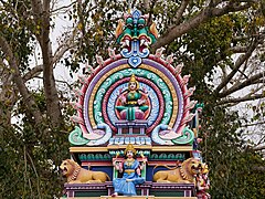 Mariamman temple vimana, Bokkapuram village, Tamil Nadu, Mar '21
