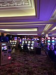 Slot machines at the Borgata Hotel Casino & Spa in Atlantic City, New Jersey, United States