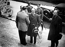 Hitler empfängt Chamberlain