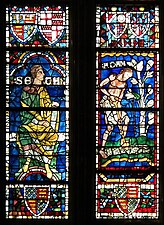 Seth and Adam Window, from Canterbury Cathedral (late 12th – early 13th c.)