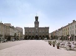 Central square in Casalmaggiore
