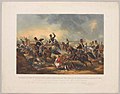 Charge of the 3rd (King's Own) Light Dragoons at the Battle of Ferzshuhur [sic], 21 December 1845.