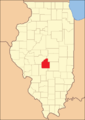 Christian County at its creation in 1839