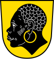 The coat of arms of the city of Coburg, Germany