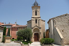 The church of Domazan