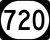 Kentucky Route 720 marker