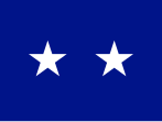 Flag of a United States Air Force major general.