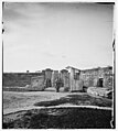 Entrance to fort, Civil War era