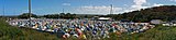 Tent city at Anglesea pano, 2009