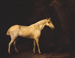 Horse in the Shade of a Wood (1780). 76.2 x 59.7 cm., Tate Britain/National Gallery