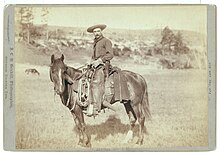Grabill's iconic photograph "THE COW BOY" from the Library of Congress
