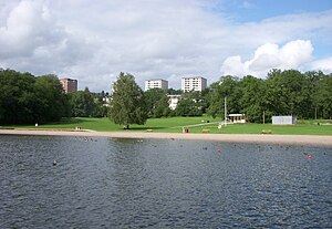 View of Hässelby Strand