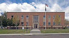 Harney County Courthouse in Burns