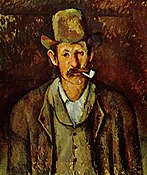 Man with Pipe (1892) by Paul Cézanne