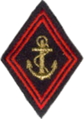 Left arm insignia of the Troupes de Marine