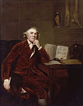 Der Chirurg und Anatom John Hunter (1728–1793). Gemälde John Jacksons nach Joshua Reynolds.