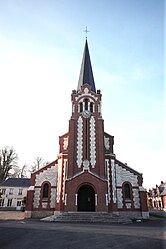 The church in Le Thour