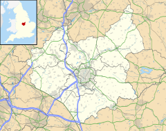 Anstey is located in Leicestershire