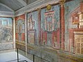 Cubiculum mit Fresken aus der Villa Boscoreale, ca. 50–40 v. Chr.